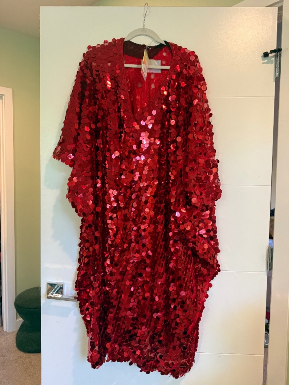 Fringe + Co Chunky Sequin Caftan (One Size)